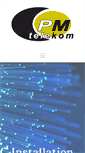 Mobile Screenshot of pmtelekom.se